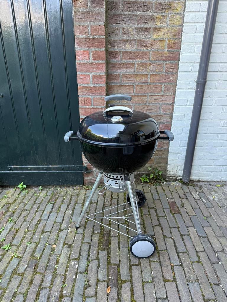 Weber Original Kettle Premium 47cm met accessoires, Ophalen, Gebruikt, Met accessoires