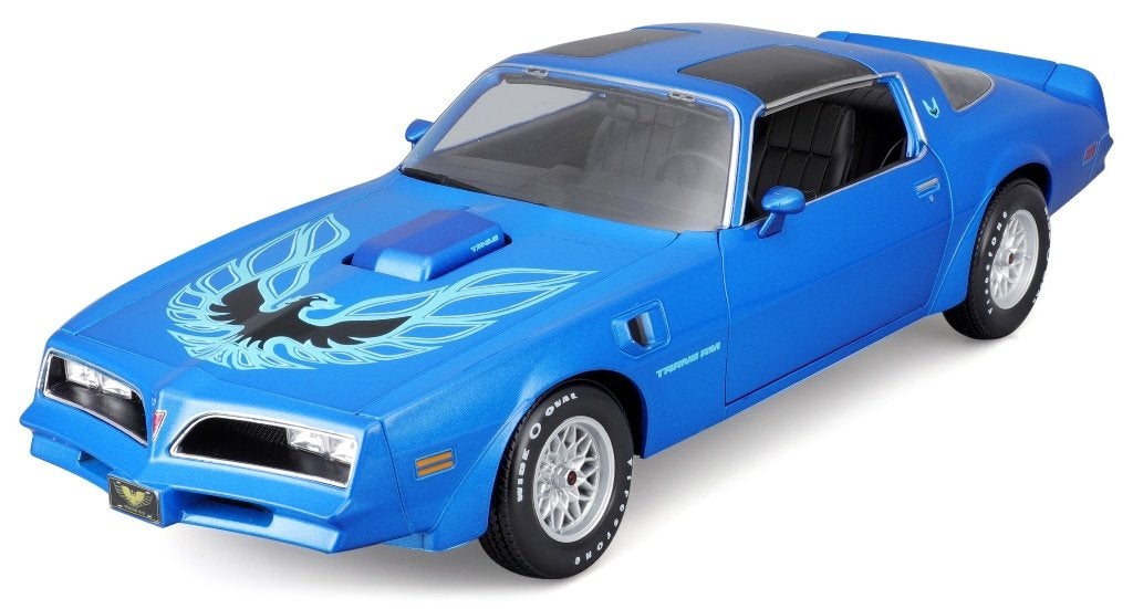 pontiac firebird trans am T/A 6.6 1978  blauw nieuw  1:18, Ophalen, Nieuw, Auto, Maisto