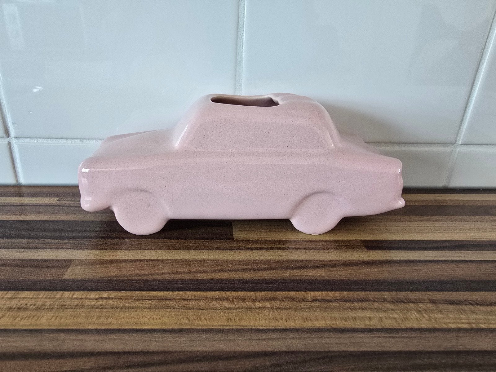 daf 600 asbak zeer uniek jaren '60 roze, Ophalen of Verzenden, Gebruiksvoorwerp