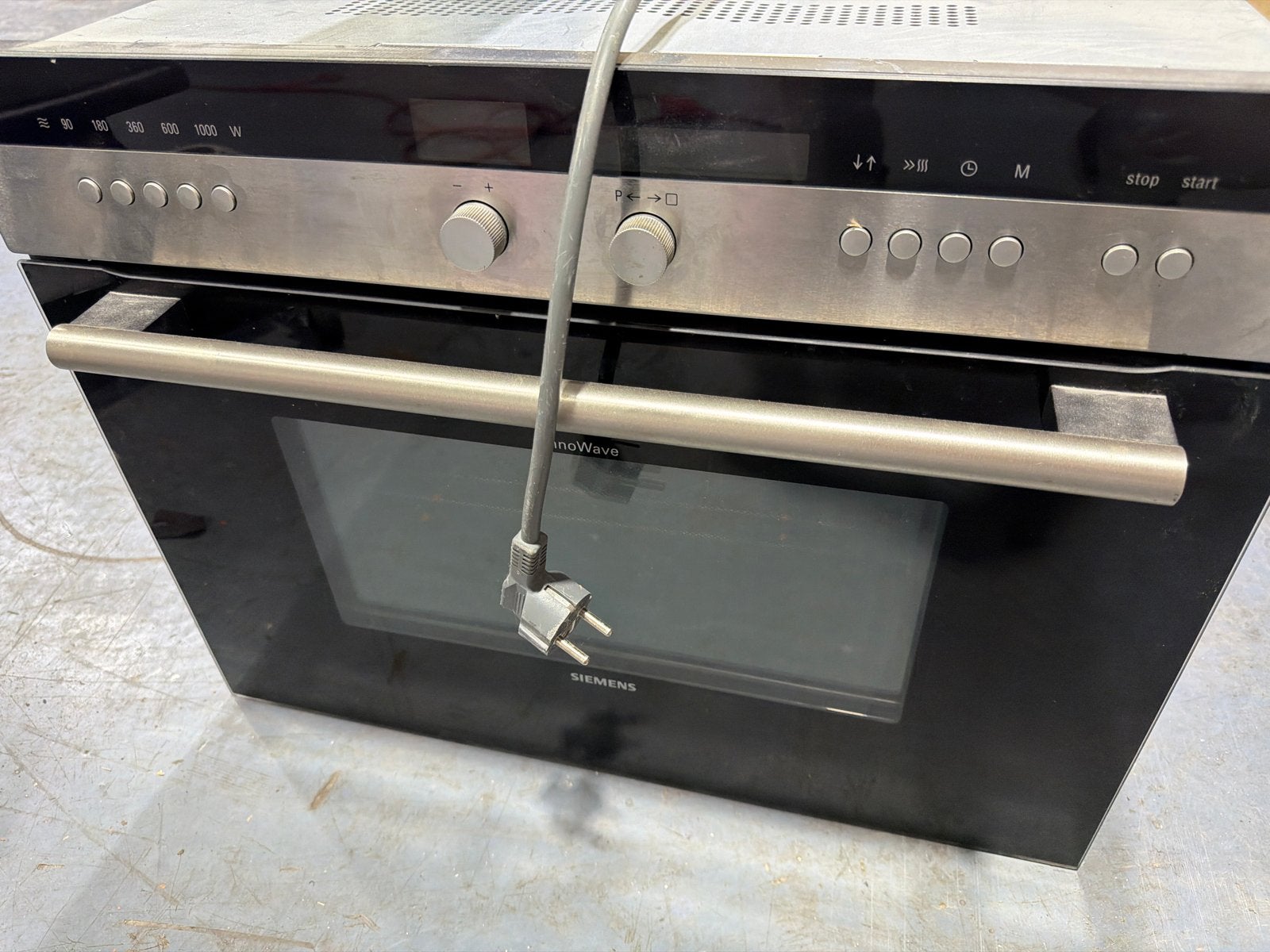 Siemens Inbouw Combi-oven - innoWave, 45 tot 50 cm, Gebruikt, 60 cm of meer, Siemens