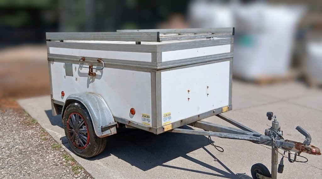 aanhanger - 750kgs, Ophalen, Gebruikt