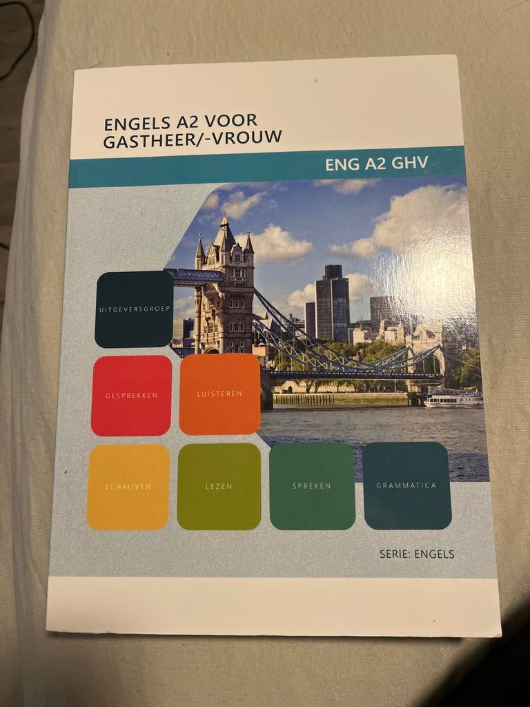 Engels A2 voor gastheer/-vrouw, Ophalen of Verzenden, Gelezen, Non-fictie