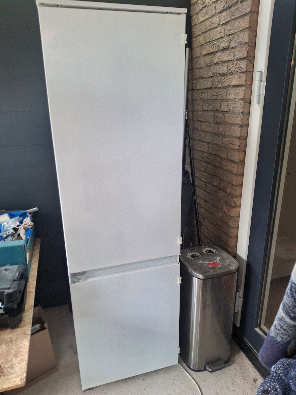 IKEA Bitande inbouw koel-vriescombinatie, Ophalen