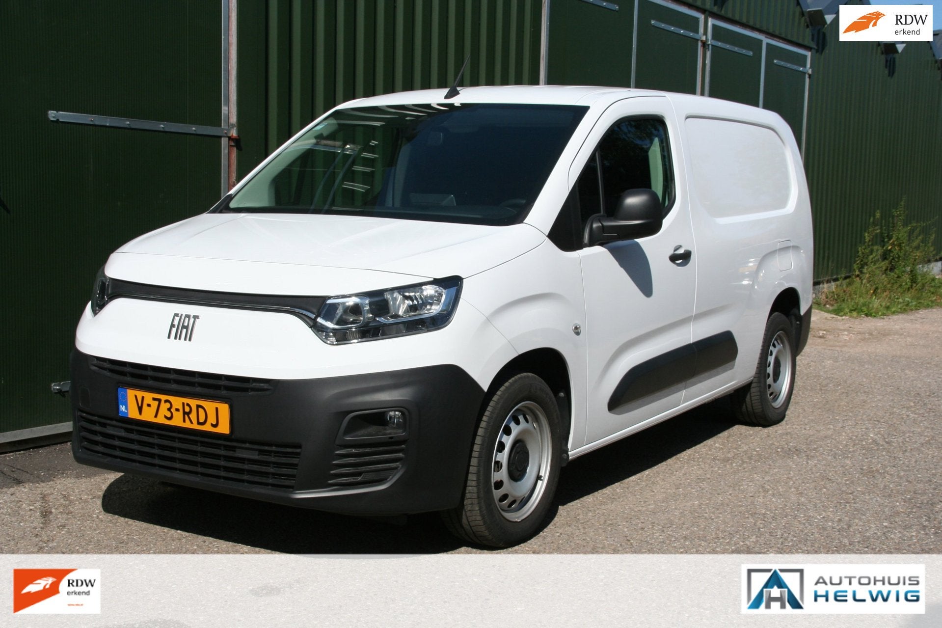 Fiat DOBLO 1.5D 102 PK L2 HEAVY, AIRCO, NAVIGATIE, PDC, Auto's, Voorwielaandrijving, Dealer onderhouden, Stof, Wit