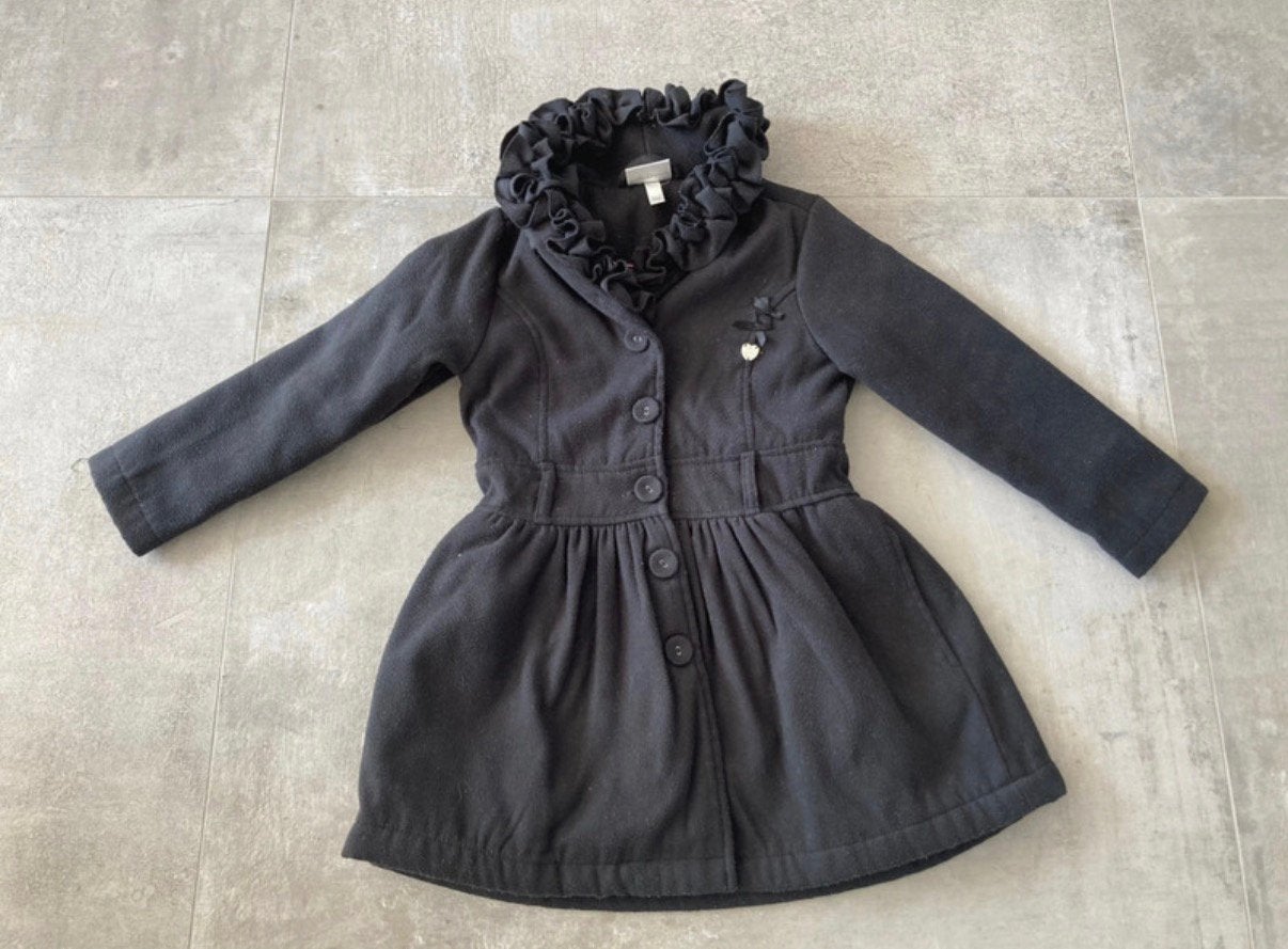 Winterjas LE CHIC maat 116 €15, Kinderen en Baby's, Ophalen of Verzenden, Zo goed als nieuw, Meisje, Jas