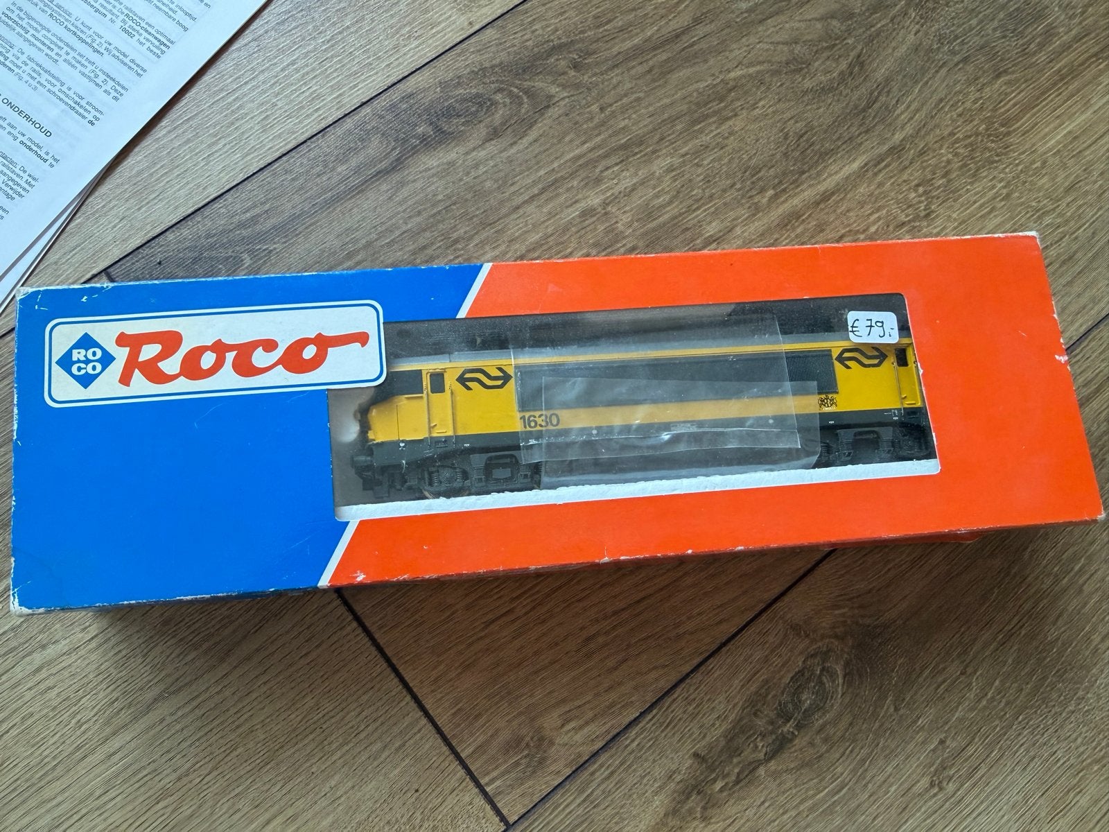 Roco NS 1630 Locomotief (zie omschrijving), Gebruikt, Ophalen of Verzenden, NS, Roco