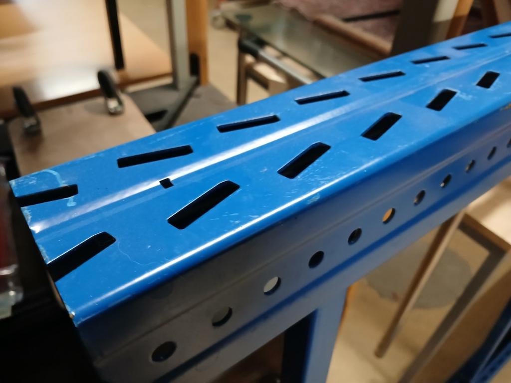 Stelling staander met 2 liggers, Doe-het-zelf en Verbouw, Steigers, Ophalen, 2 tot 5 meter, Info@tommysmit.nl, Gebruikt