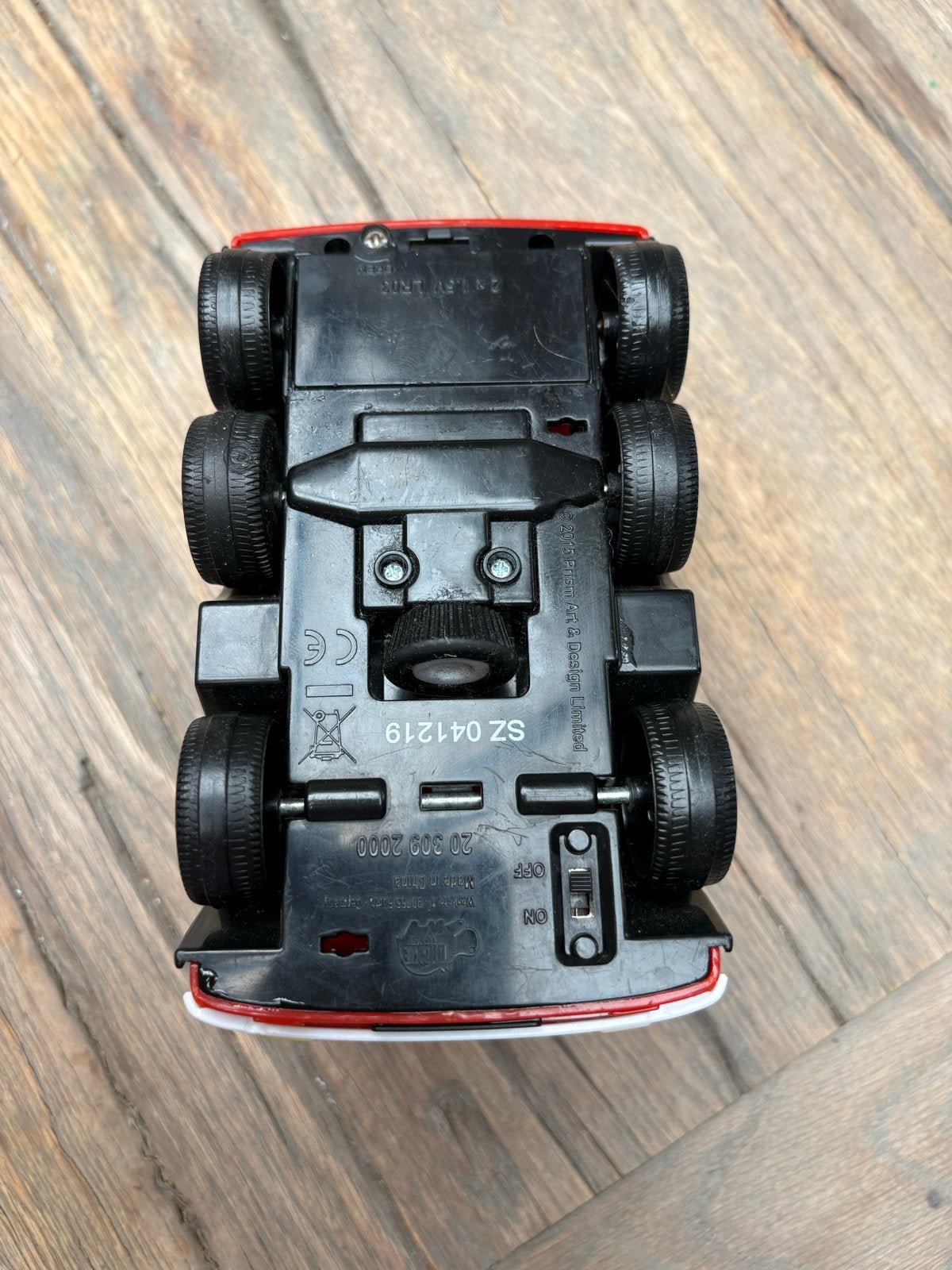 Brandweerwagen Sam de Brandweerman (rijdt op AAA batterijen), Ophalen of Verzenden, Gebruikt