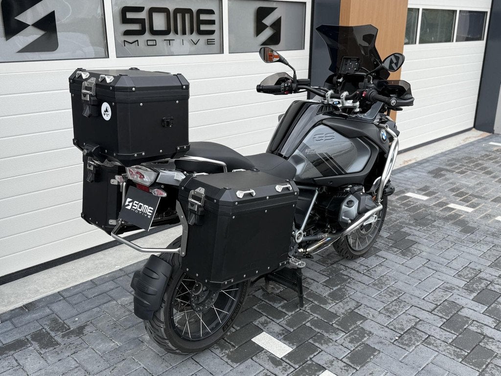 BMW R 1250 GS Adventure Triple Black | Volledig Kofferset |, 1254 cc, Bedrijf, Handvatverwarming, Meer dan 35 kW