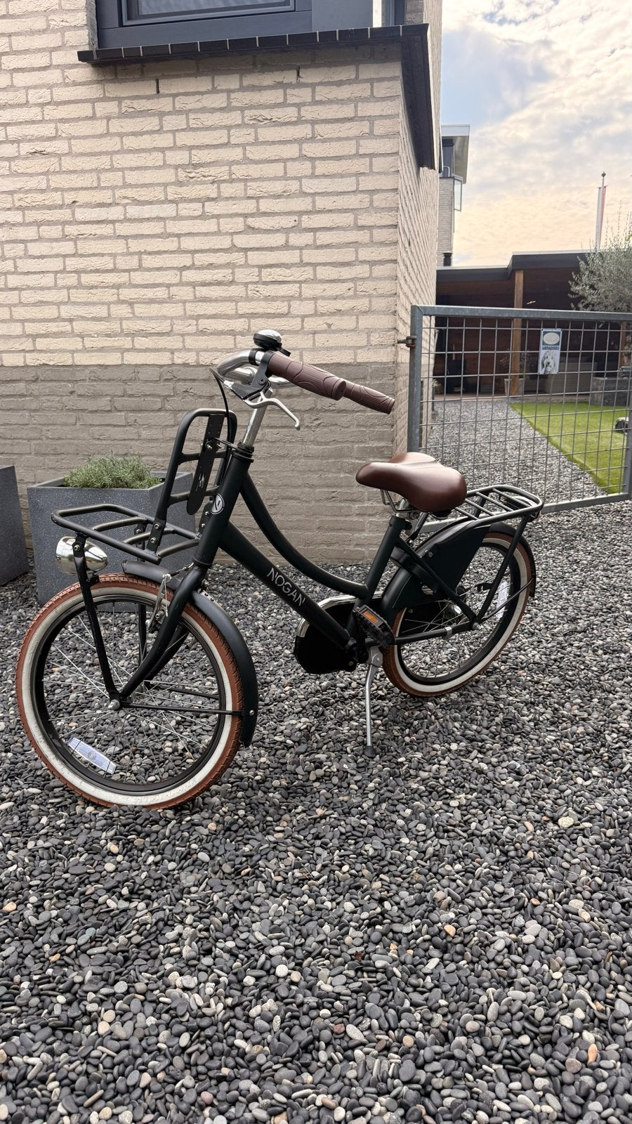 Kinderfiets Nogan transportfiets 20 inch, Ophalen, Gebruikt, Terugtraprem, 16 tot 20 inch