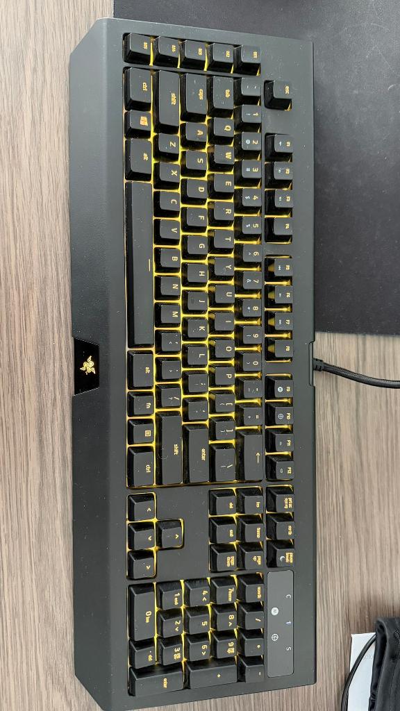 Toetsenbord blackwidow chroma v2, Computers en Software, Toetsenborden, Ophalen, Gaming toetsenbord, Zo goed als nieuw, Razer BlackWidow