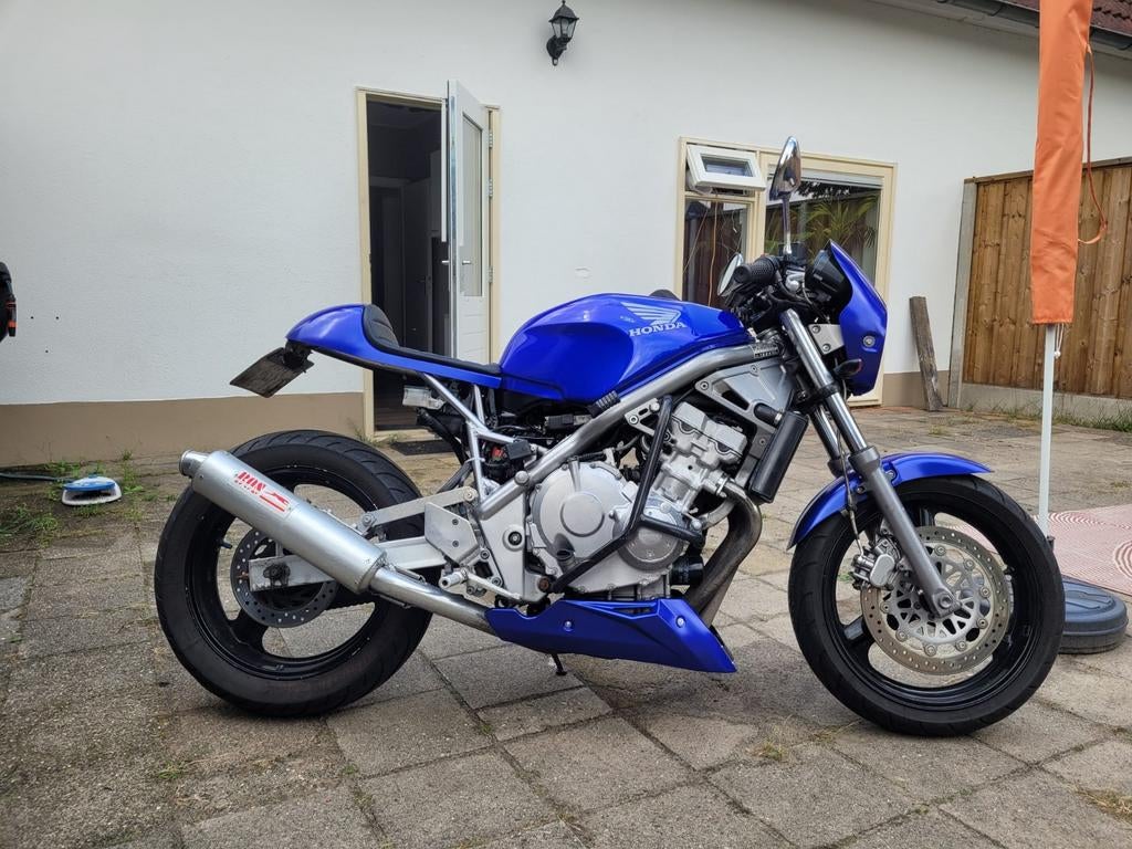 Honda CB1 (Café racer) 400cc 1989 Android Navigatie, Motoren, 400 cc, Occasion, 4 cilinders, Motorrijbewijs A
