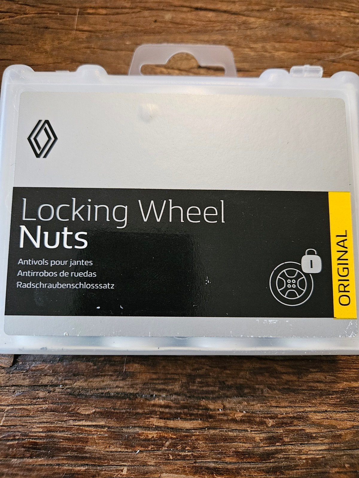 Renault originele antidiefstal wielmoeren, Ophalen of Verzenden, Renault