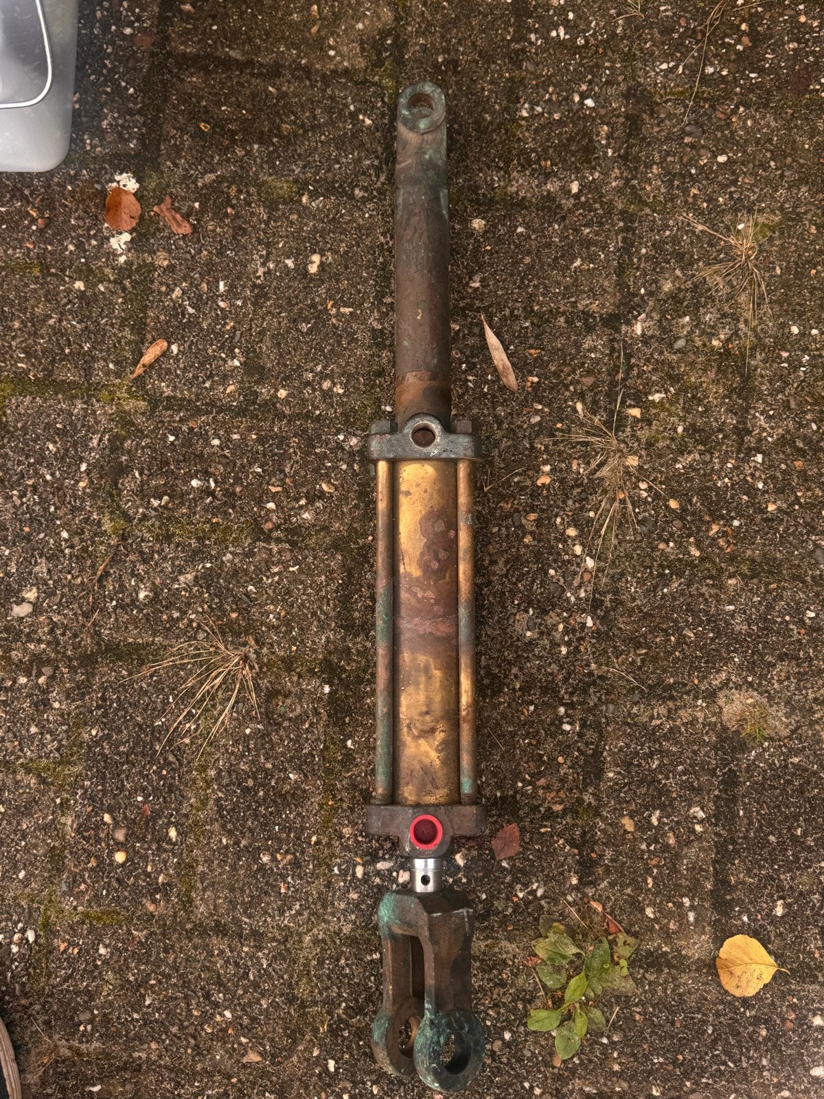 Zware Stuurcilinder van brons koper - Wagner N250-800, Ophalen of Verzenden, Gebruikt, Motor en Techniek