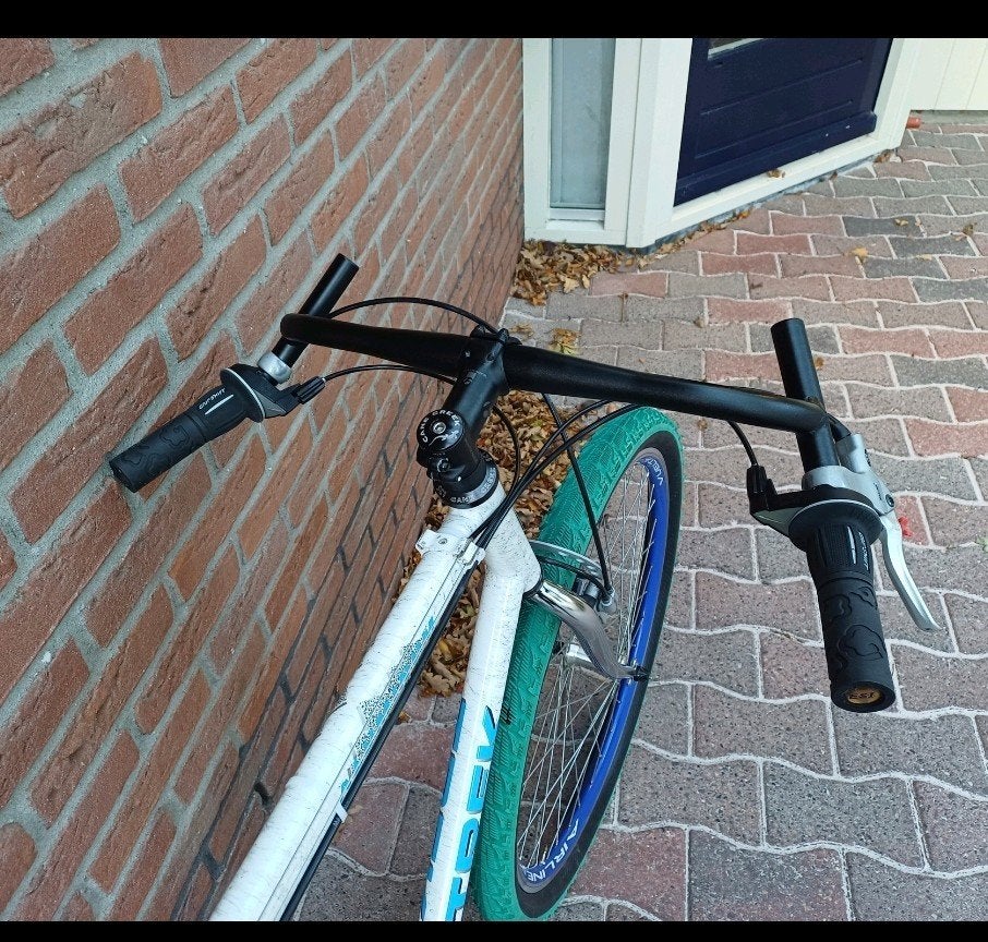 H-stuur / H-bar stuur, Fietsen en Brommers, Fietsonderdelen, Zo goed als nieuw, Stuur, Aluminium, Mountainbike, Ophalen of Verzenden