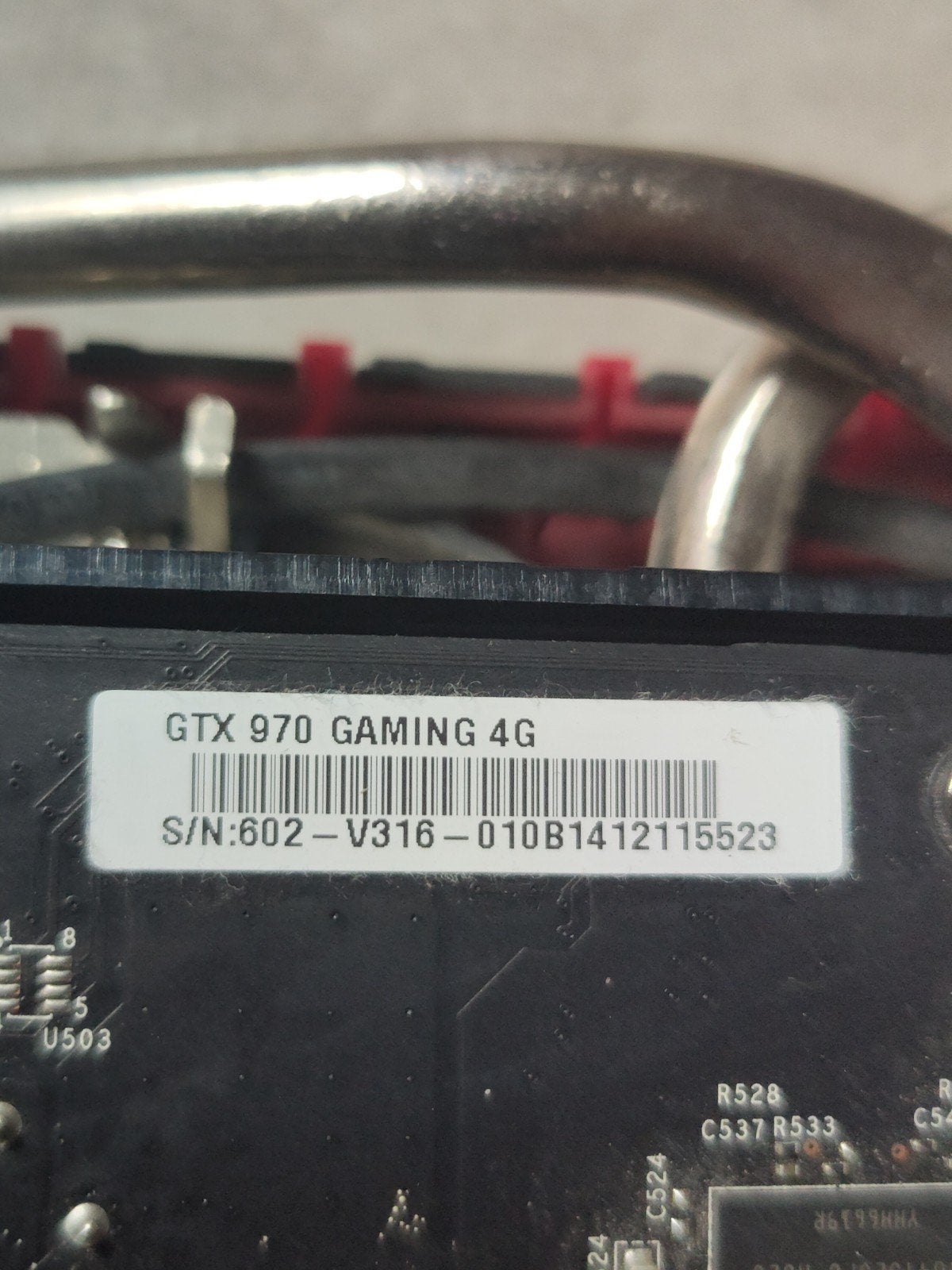 MSI GeForce GTX 970 GAMING 4G Grafische Kaart getest!, Ophalen of Verzenden, Gebruikt
