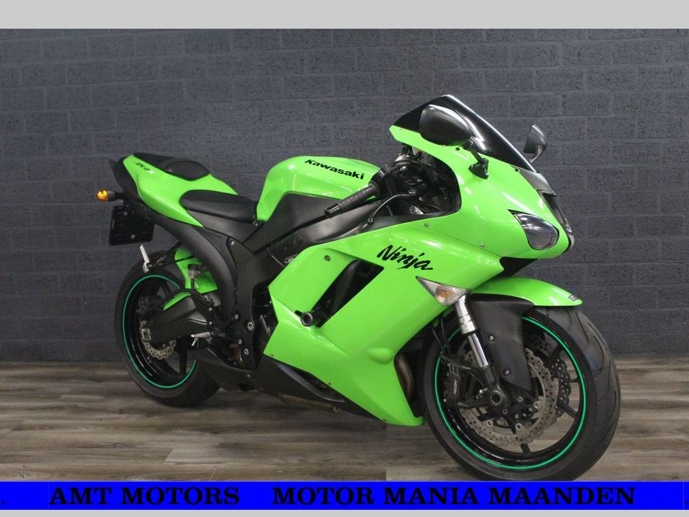 KAWASAKI ZX 6R NINJA (bj 2008) 53,243 km, Motorrijbewijs A, Bedrijf, Onbekend, Onbekend