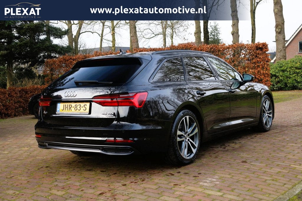 Audi A6 Avant 45 TDI quattro Sport Pro Line S Aut. | Panoram, Auto's, Audi, Automaat, Gebruikt, Adaptive Cruise Control, Zwart