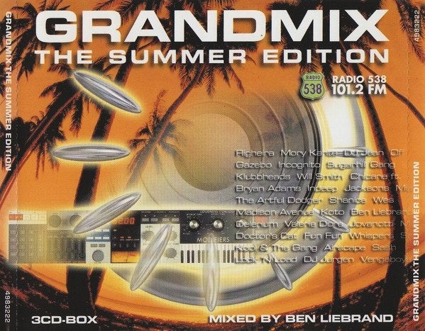 3 CD BOX Ben Liebrand – Grandmix - The Summer Edition, Cd's en Dvd's, Cd's | Dance en House, Ophalen, Zo goed als nieuw, Disco