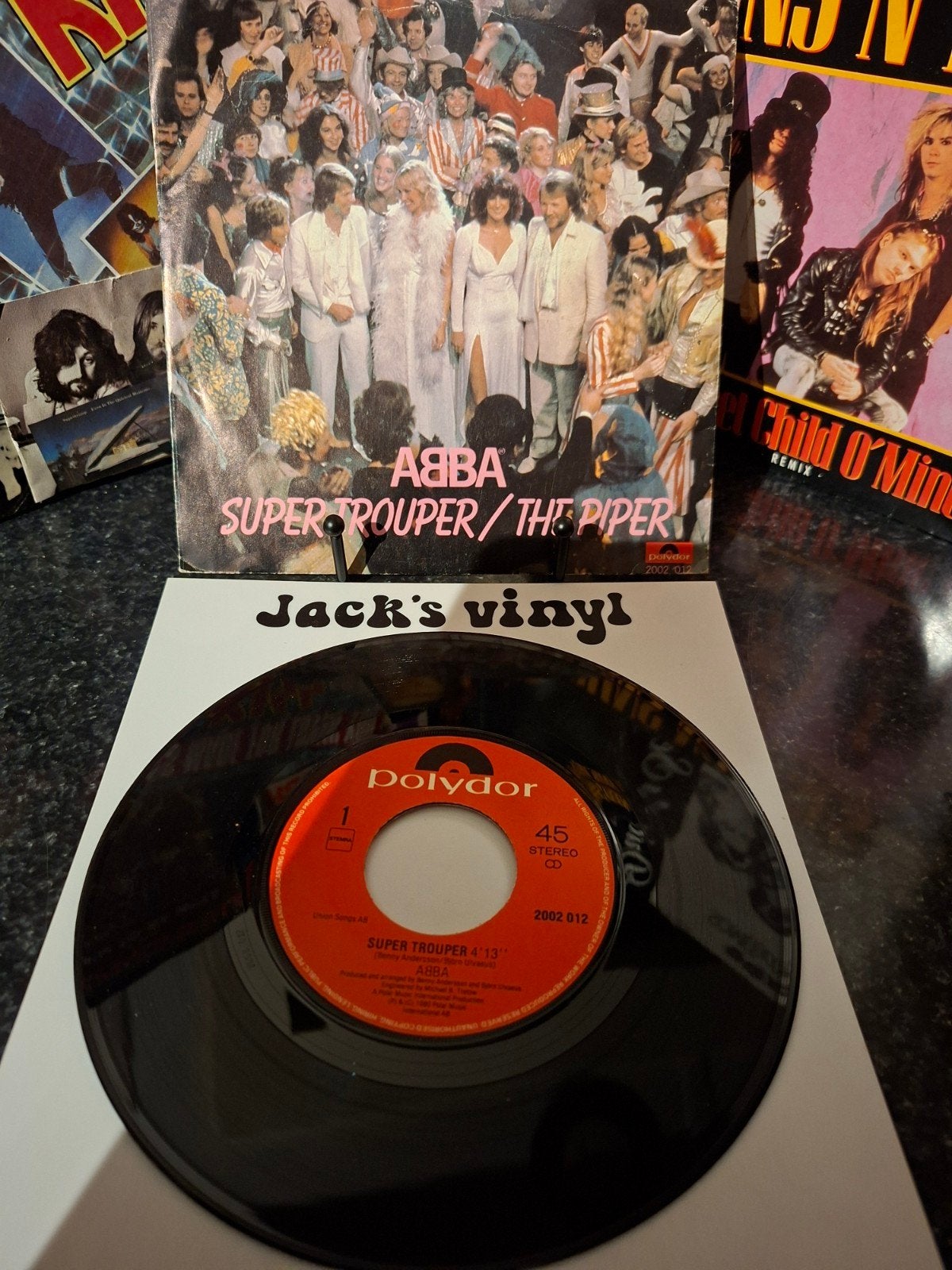 ABBA - Super Trouper / The Piper   1980, Gebruikt, Pop, 7 inch, Ophalen of Verzenden