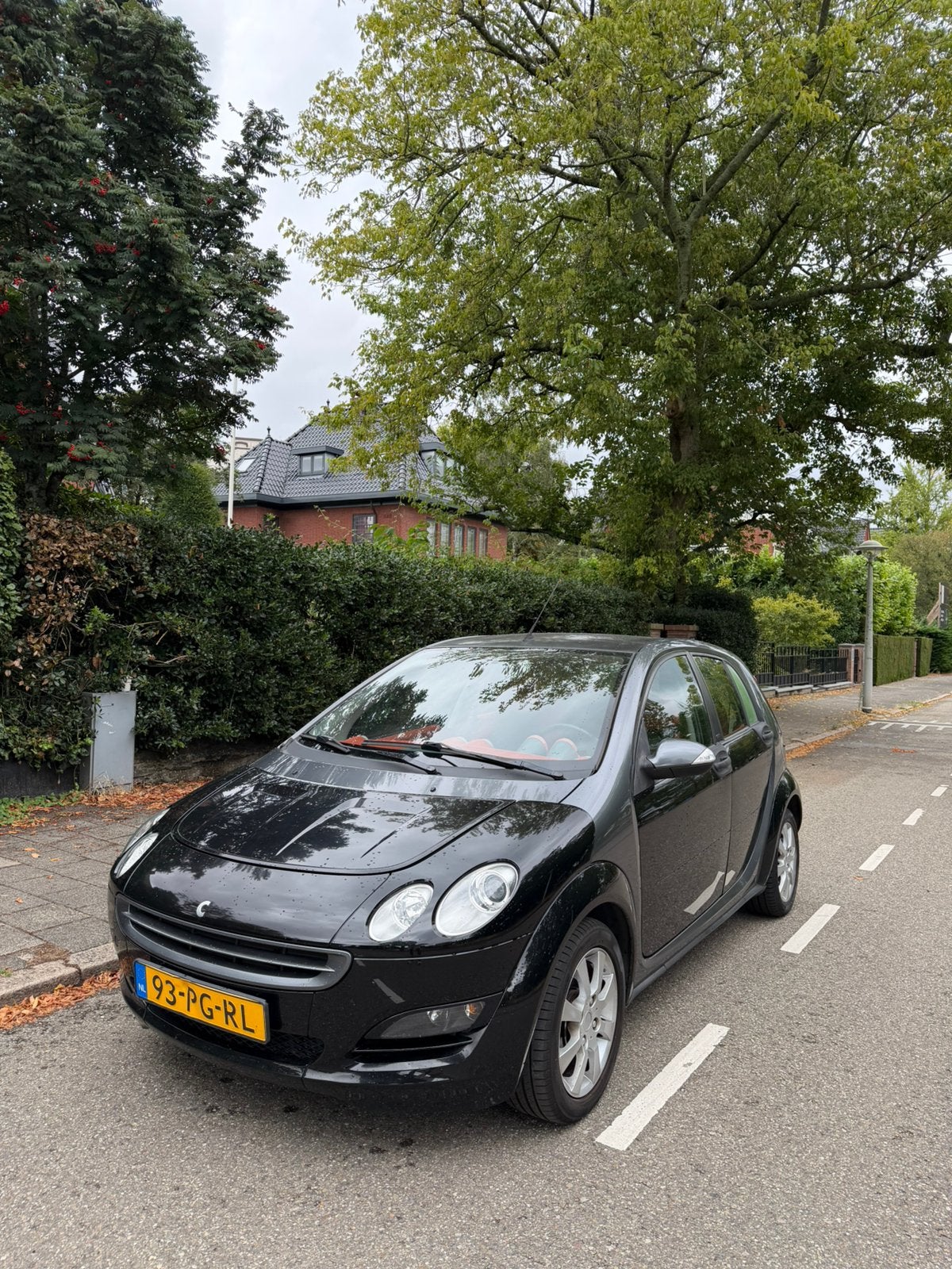 Smart ForFour 1.1 2004 Zwart / Grijs, Auto's, Smart, Voorwielaandrijving, Origineel Nederlands, Handgeschakeld, Particulier
