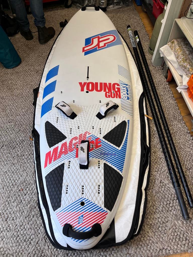 Surfset JP compleet met tuigage, Ophalen, Gebruikt, Met draagtas, Minder dan 250 cm