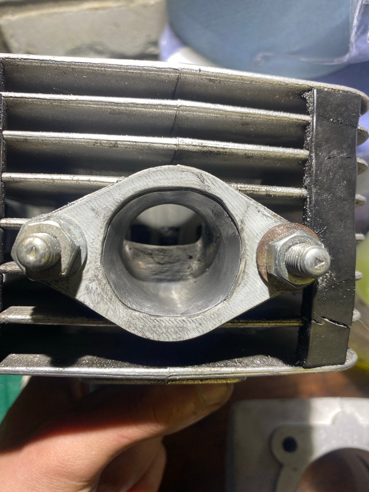 Gilardoni 125cc Cilinder - Getunede Uitlaatpoort, Ophalen, Gebruikt, Cilinder