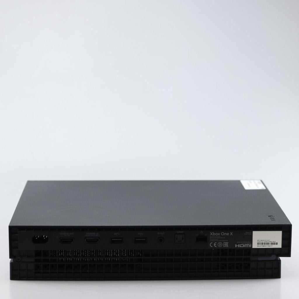 Xbox One X 1TB Zwart | Excl Controller, Spelcomputers en Games, Spelcomputers | Xbox One, Microsoft, Zo goed als nieuw, Support@microsoft.com