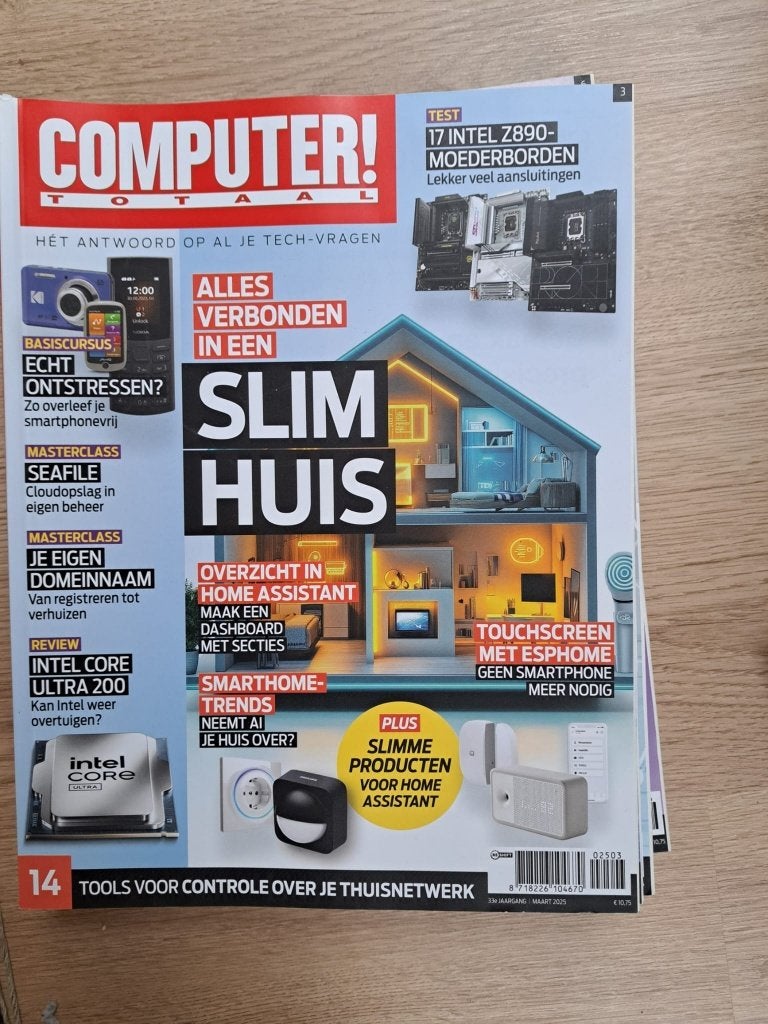 Tijdschriften - Computer! Totaal - 11 exemplaren 2025, Ophalen of Verzenden, Zo goed als nieuw, Wetenschap en Natuur
