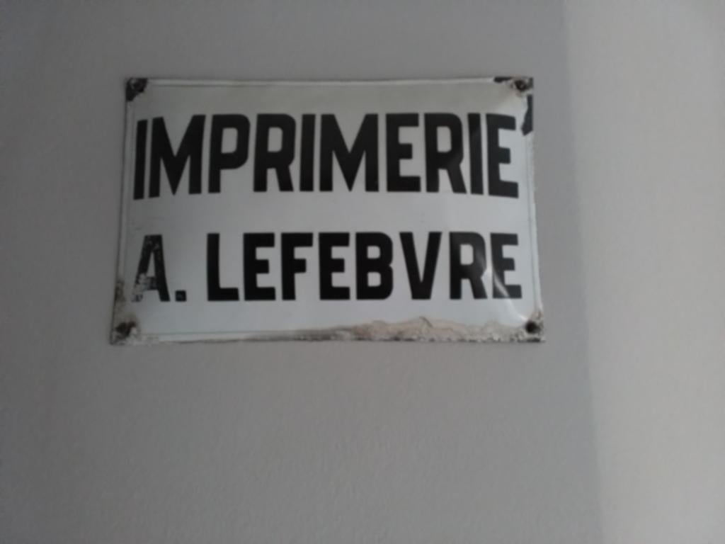 Oud bol emaille naambord, Antiek en Kunst, Antiek | Emaille, Ophalen of Verzenden