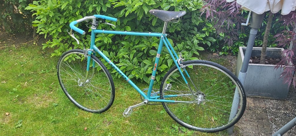Peugeot racefiets PY60 framehoogte 63cm, Gebruikt, Velgrem, 61 tot 65 cm, Ophalen