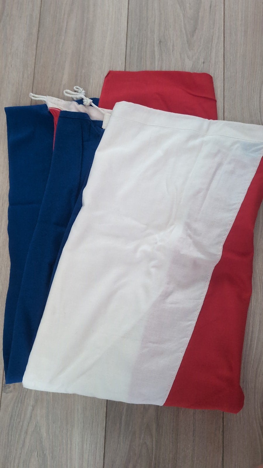 Nederlandse vlag, groot formaat, Ophalen