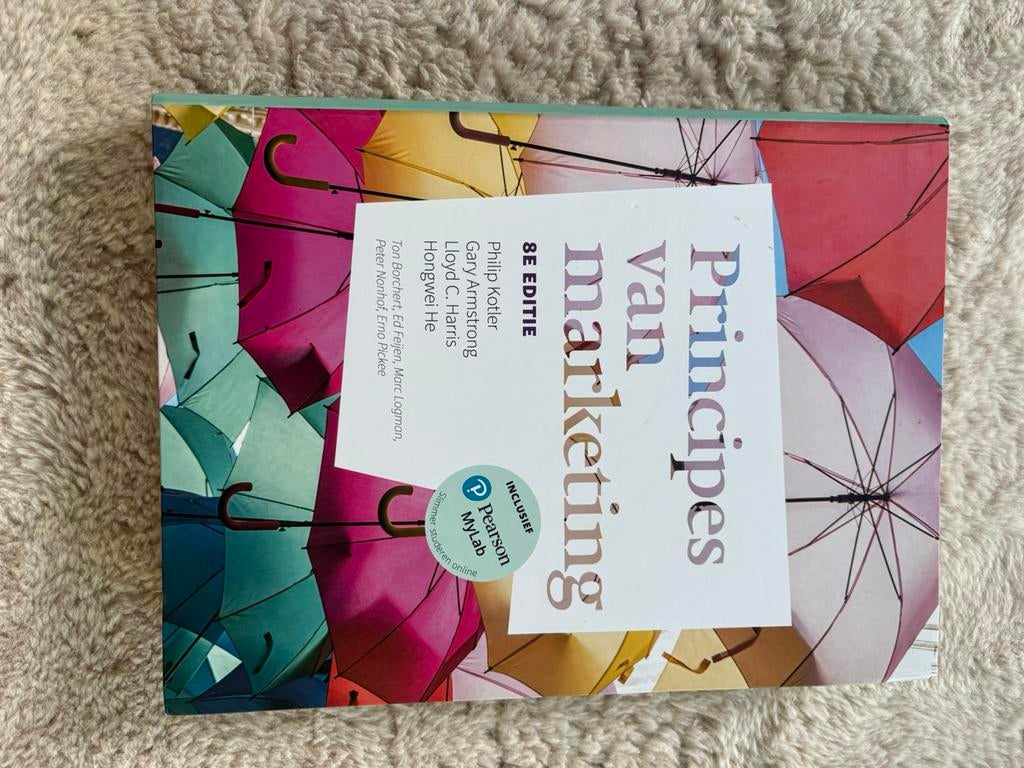 Principes van marketing - philip kotler, Ophalen of Verzenden, Zo goed als nieuw, Economie en Marketing