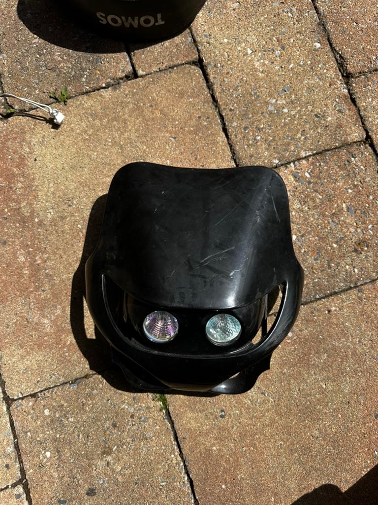 Koplamp kap brommer, Ophalen of Verzenden, Gebruikt