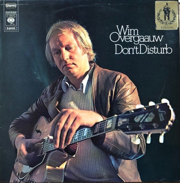 Jazz L.P. (1970) Wim Overgaauw - Don't Disturb (CBS S 64105), Cd's en Dvd's, LP, Gebruikt, Ophalen of Verzenden, 12 inch