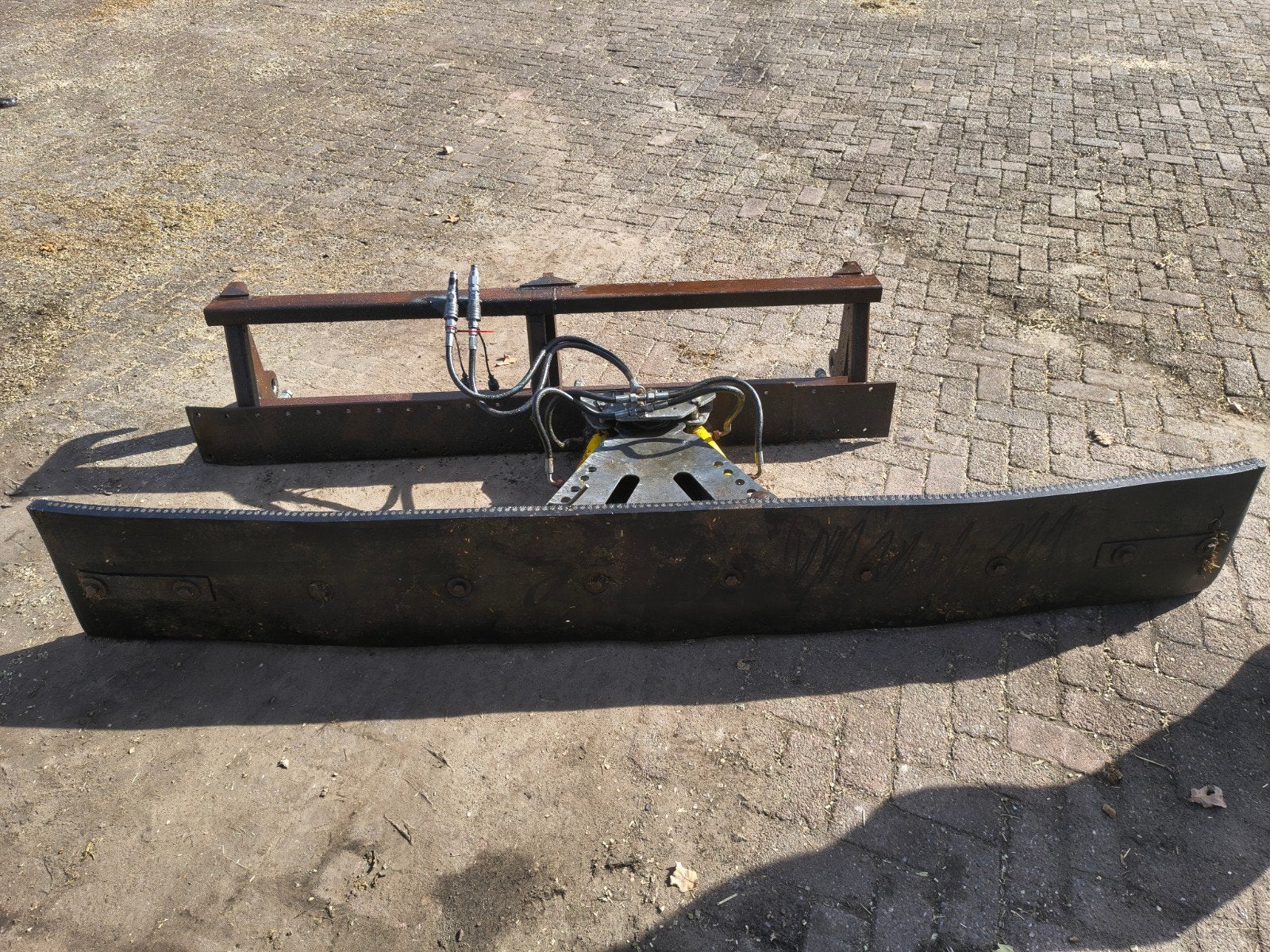 rubber schuif modder voer kuil 270 cm, Ophalen of Verzenden, Glastuinbouw, Werkplaats, Gebouw of Erf