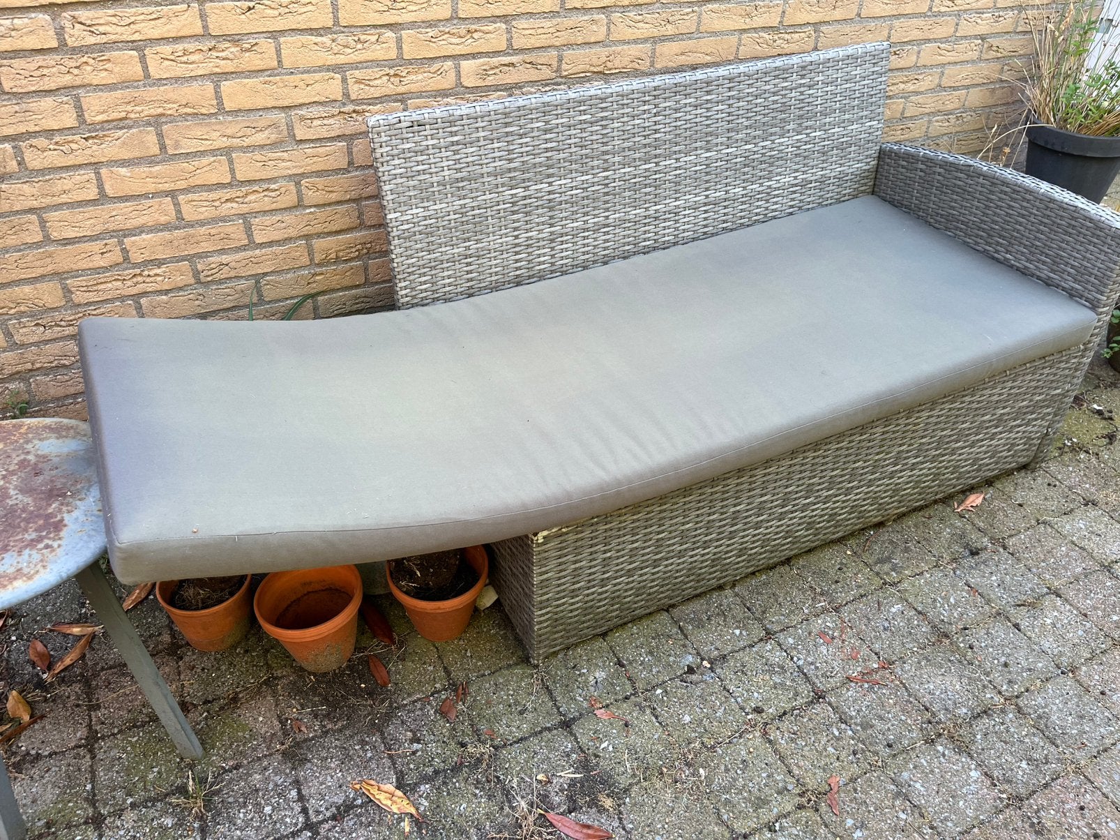 Bankkussen gratis, Ophalen, Gebruikt, Kunststof