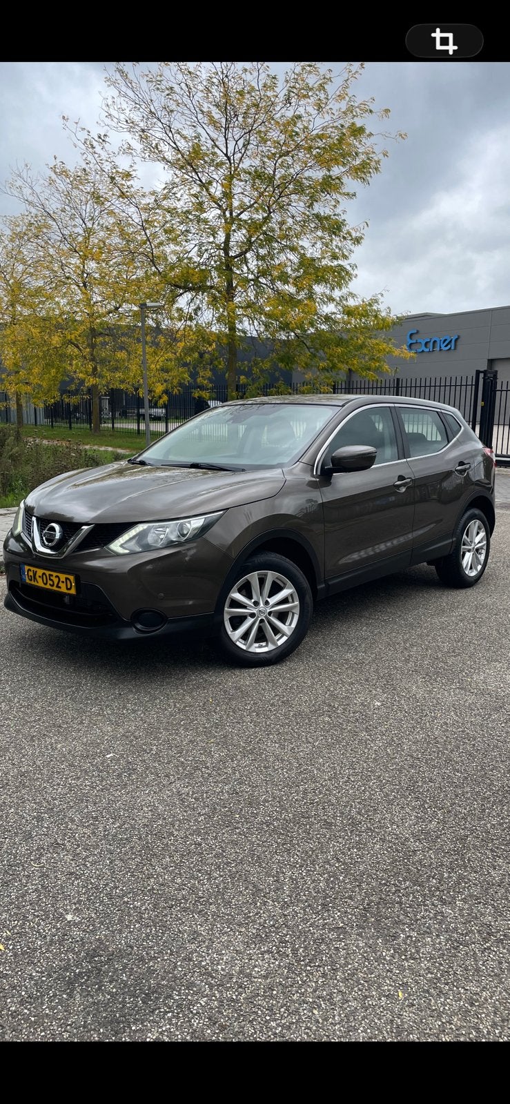 Nissan Qashqai 1.2 Dig-t 85KW  2015 Bruinmetalic., Auto's, Voorwielaandrijving, Dealer onderhouden, Zwart, 4 cilinders
