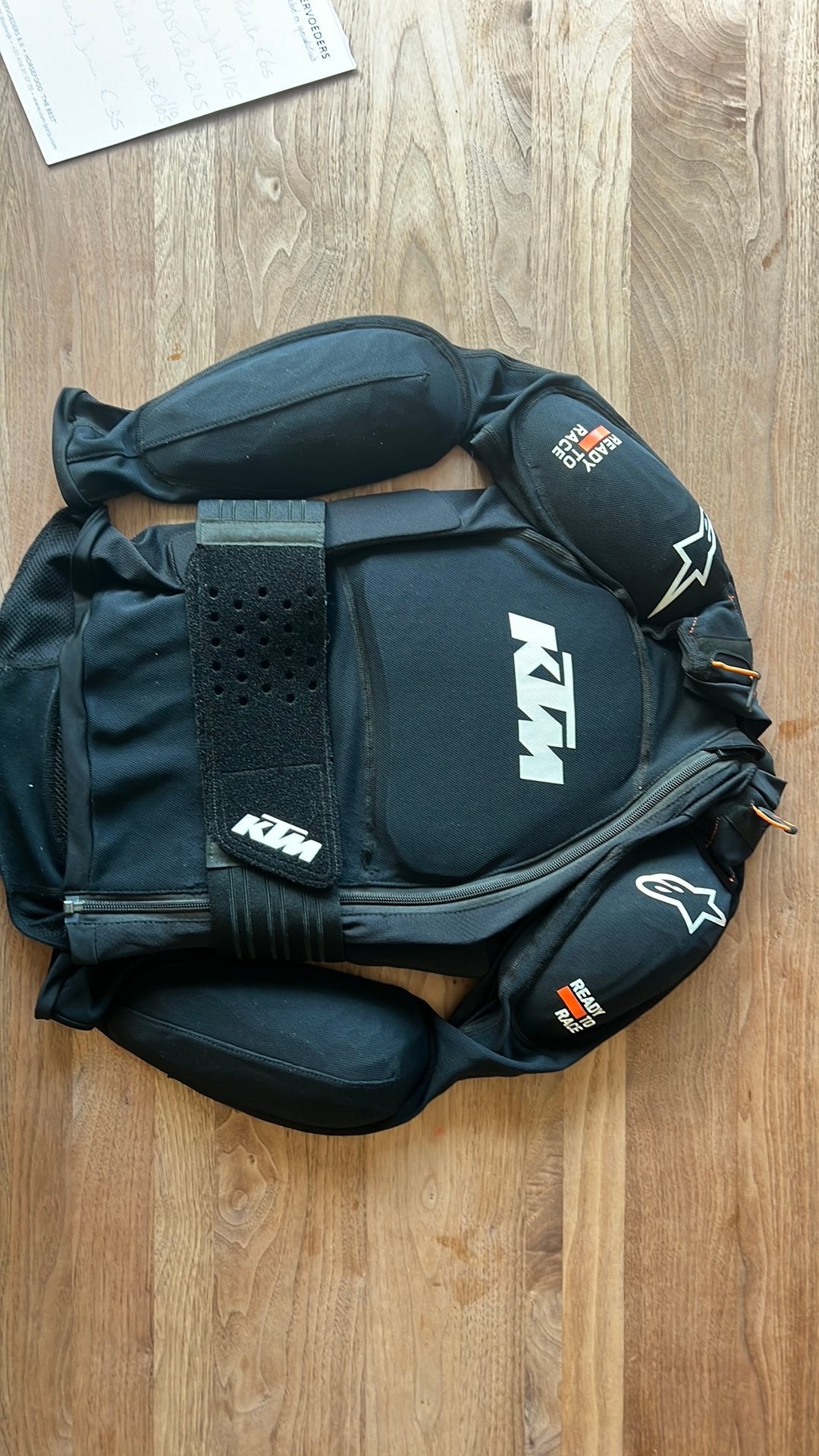 Alpinestars KTM bodyprotector, Motoren, Ophalen of Verzenden, Nieuw zonder kaartje, Kinderen, Motorcrosskleding