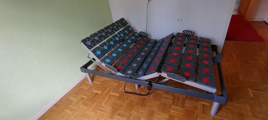 Elektrisch verstelbaarbed 120x200, Huis en Inrichting, Ophalen, Verstelbaar, Overige kleuren, Zo goed als nieuw
