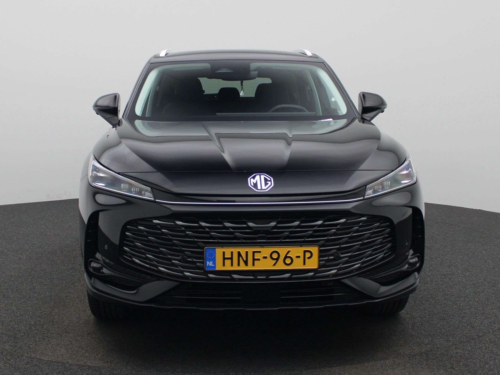 MG HS PHEV 1.5 Aut. Luxury | 100km Electrisch | Navi | CarPl, Auto's, 12 maanden, Stof, Gebruikt, 4 cilinders