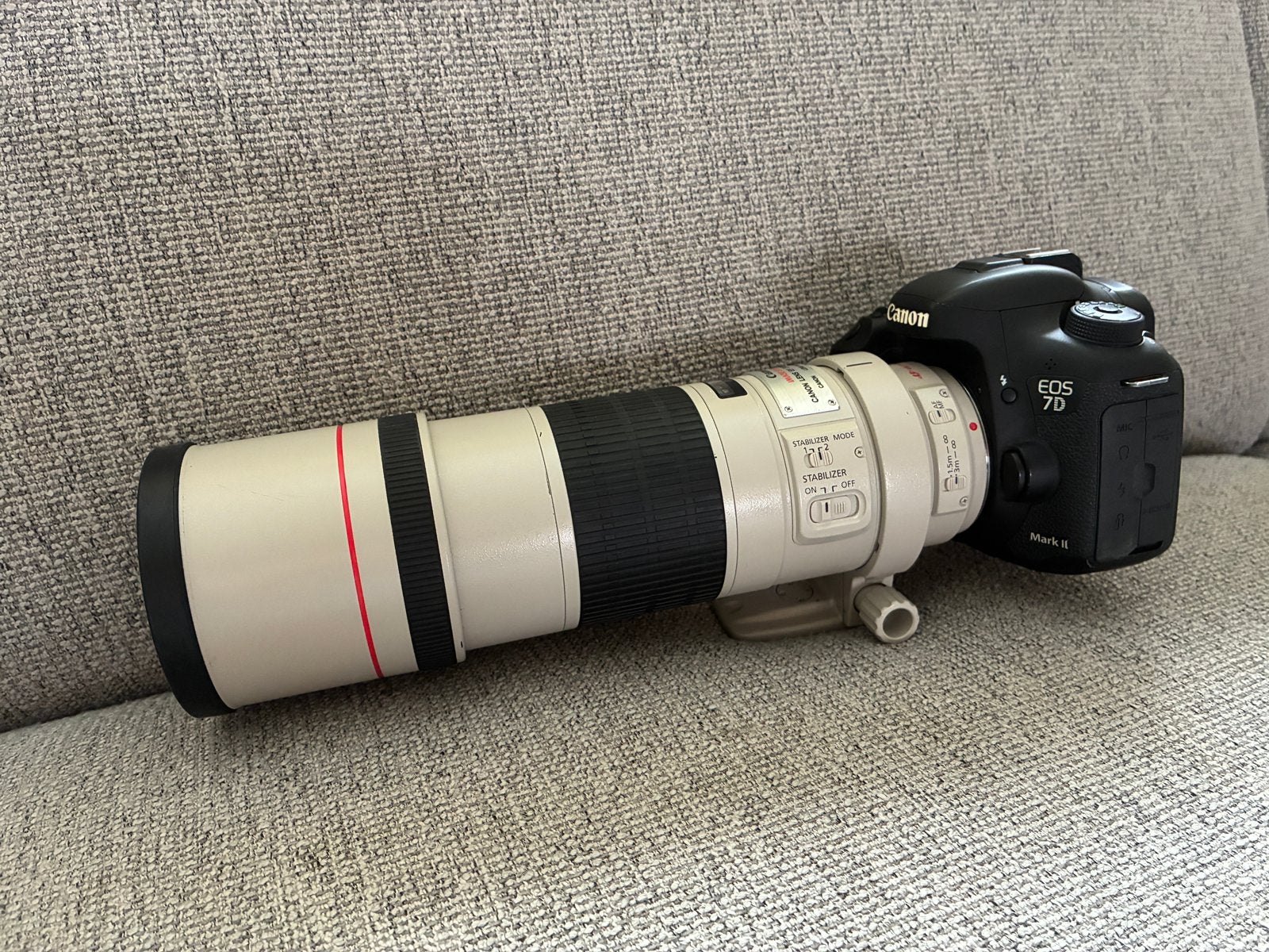 Canon EOS 7d mark II met 300mm F4 lens, Audio, Tv en Foto, Ophalen of Verzenden, Zo goed als nieuw, Canon