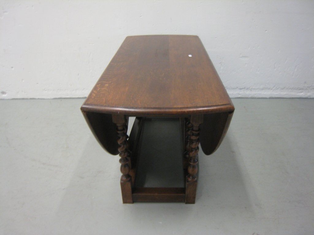 Antieke gateleg salontafel