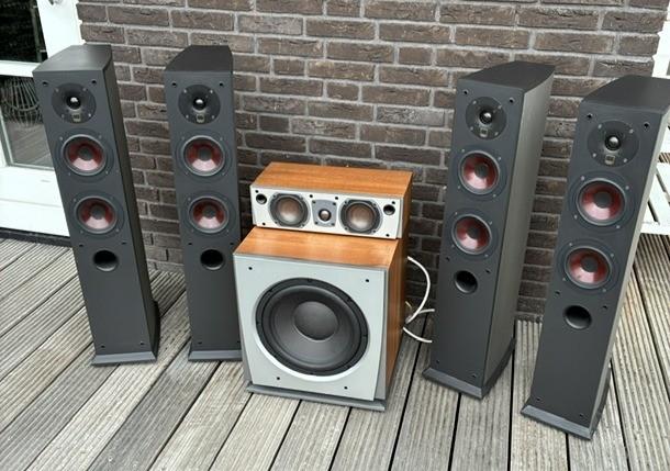 Dali 5.1 Luidsprekersysteem, Gebruikt, 70 watt of meer, 5.1-systeem, Overige spelers