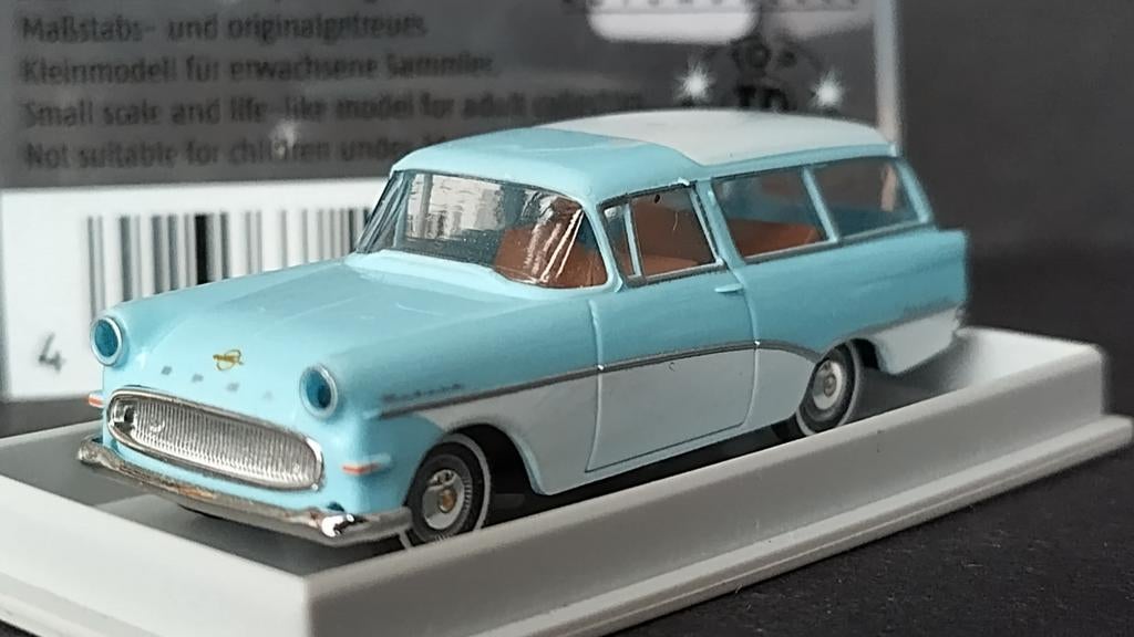 Opel Rekord P1 1:87 H0 Brekina Pol, Hobby en Vrije tijd, Modelauto's | 1:87, Auto, Info@brekina.de, Brekina, Brekina gmbh