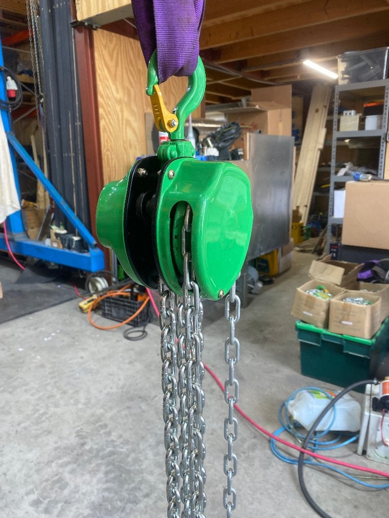 DELTA Handkettingtakel 500 KG, Ophalen of Verzenden, Zo goed als nieuw, Handmatig