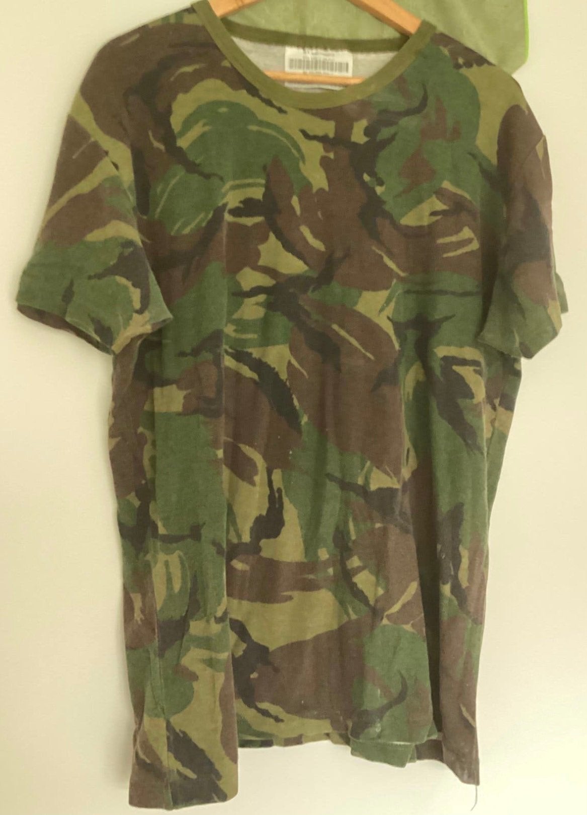 LEGER T SHIRT CAMOUFLAGE PRINT…!!, Ophalen of Verzenden, Landmacht, Nederland, Kleding of Schoenen