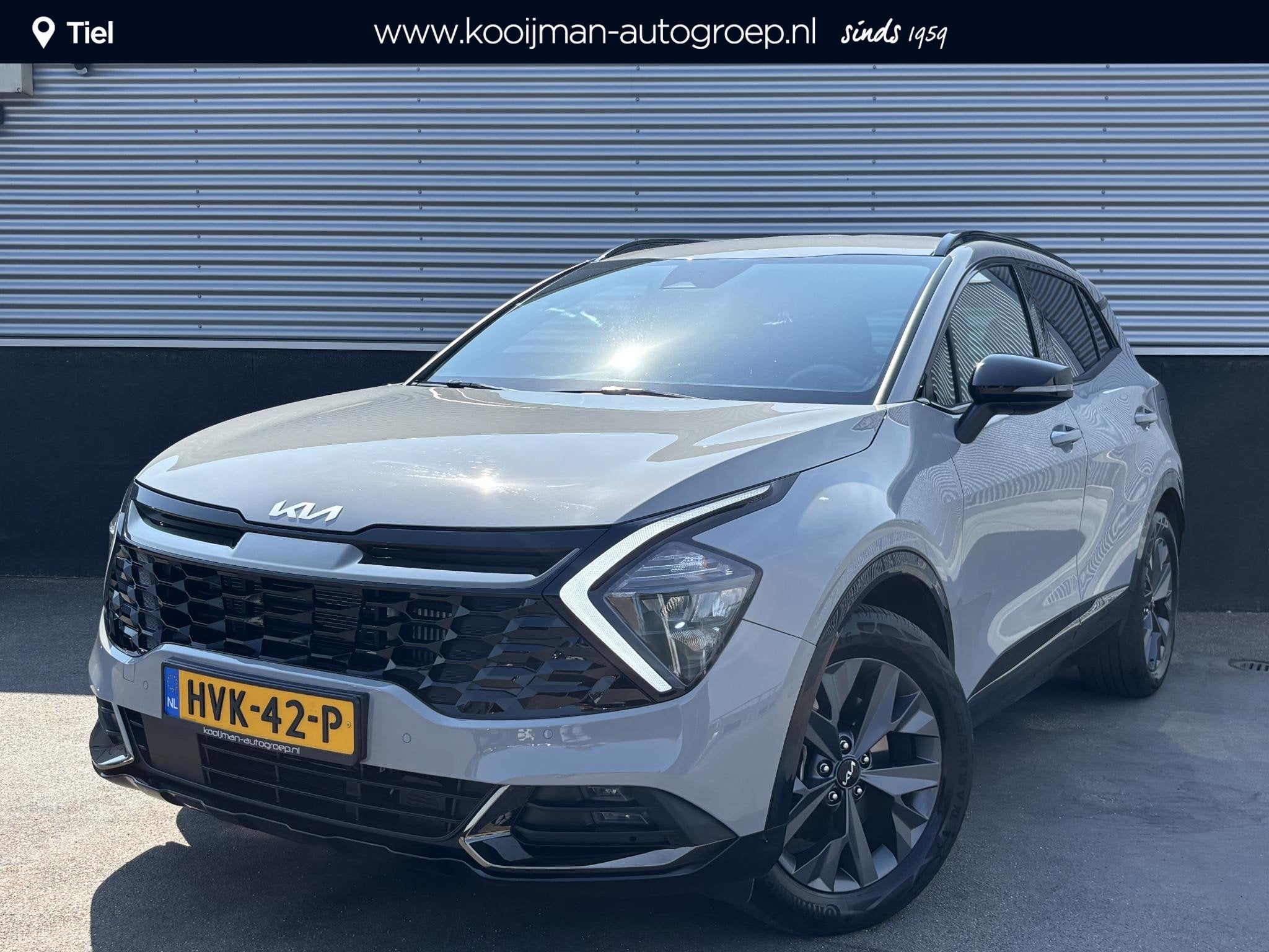 Kia Sportage 1.6 T-GDi Hybrid Dark Edition NL-auto, Nieuw ge, Auto's, Gebruikt, Euro 6, 4 cilinders, 1360 kg