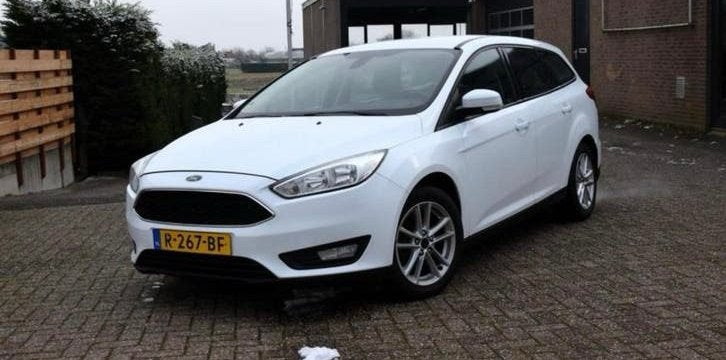 Ford Focus 1.5 Tdci 95pk 2017 Wit, Auto's, 680 kg, Wit, Particulier, Geïmporteerd