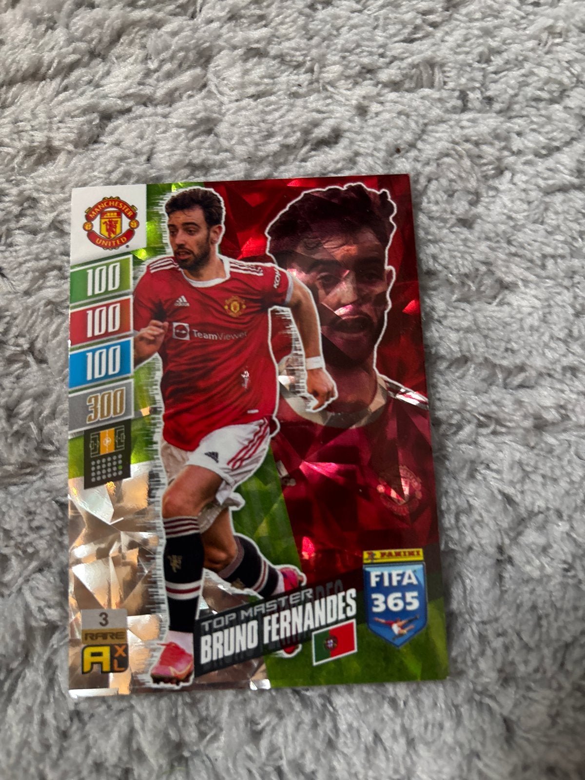 Panini FIFA 365 Adrenalyn XL Bruno Fernandes, Ophalen, Zo goed als nieuw, Buitenlandse clubs, Spelerskaart